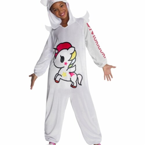Rubies 405006 Girls Tokidoki Stellina Jumpsuit Child Costume, Medium Perspective: front