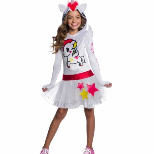 Rubies 405014 Girls Tokidoki Stellina Child Costume, Medium Perspective: front