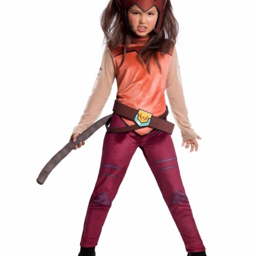 Rubie's 405018 Girls She-Ra & The Princess of Power Catra Child Costume, Large Perspective: front