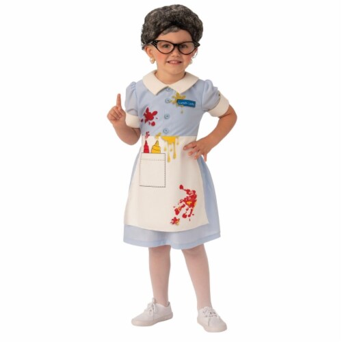 Rubie's Opus Collection Child's Lunch Lady Costume, Large Perspective: front
