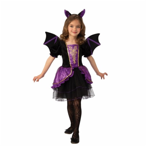 Rubie's 405144 Girls Pretty Bat Costume, Medium Perspective: front