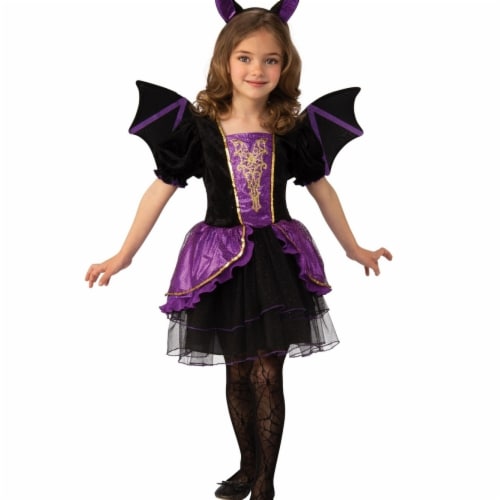 Rubies 405145 Girls Pretty Bat Costume, Small Perspective: front