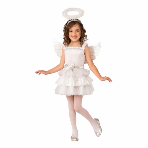 Rubie's 405177 Angel Child Costume - Medium Perspective: front