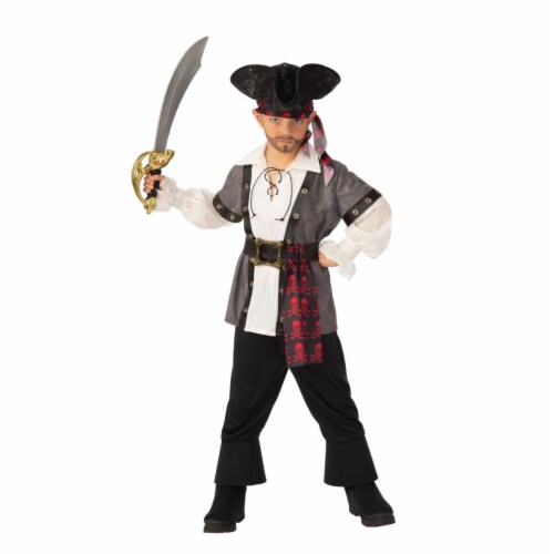 Rubies 405188 Pirate Boy Child Costume - Large Perspective: front