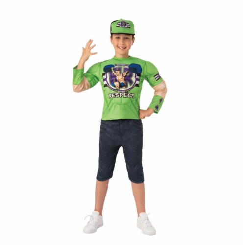 Rubies 405403 WWE John Cena Deluxe Child Costume - Medium Perspective: front