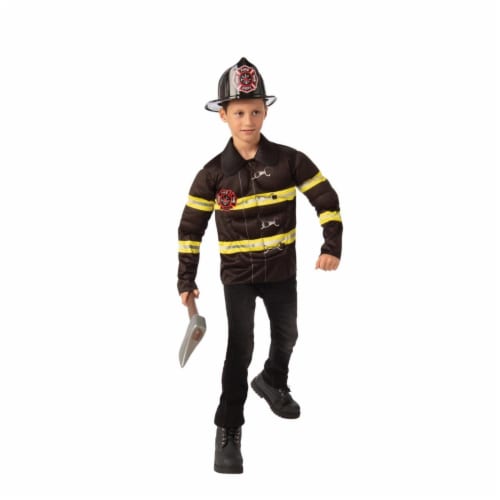 Rubies 405549 Fireman Child Costume - Large Perspective: front