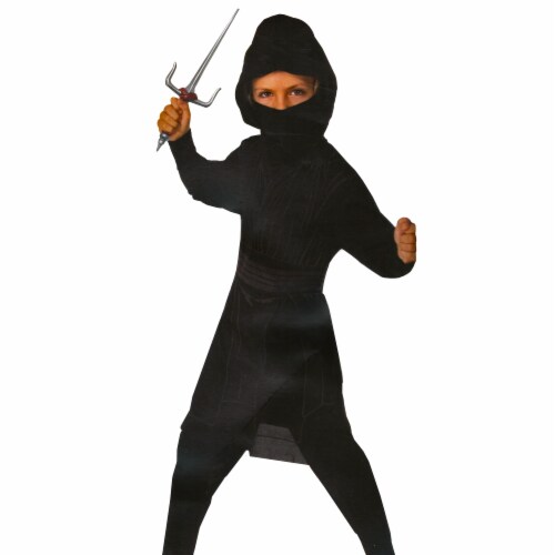 Rubies Children's Ninja Halloween Costume Boys Size 4-6 Small Perspective: front