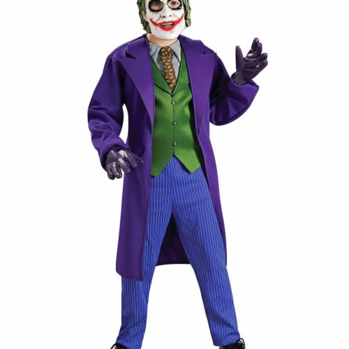 BuySeasons 283568 Batman Dark Knight Deluxe the Joker Child Costume Perspective: front