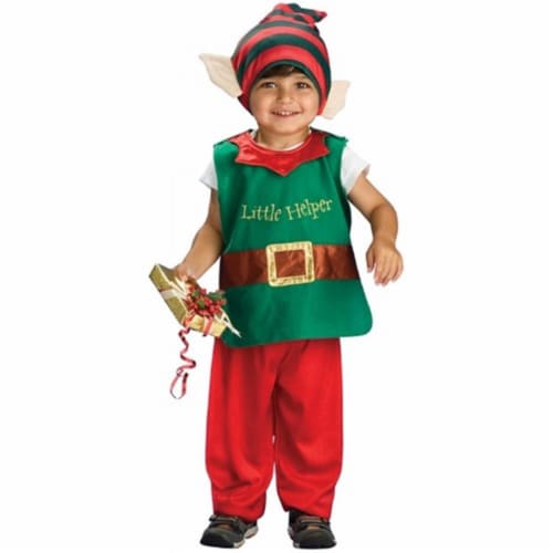 BuySeasons 402380 Toddler Lil Elf Costume Perspective: front