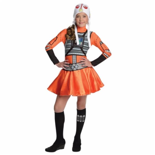 Rubie's Costumes 284274 Star Wars Girls X-Wing Fighter Girl Costume, Medium Perspective: front