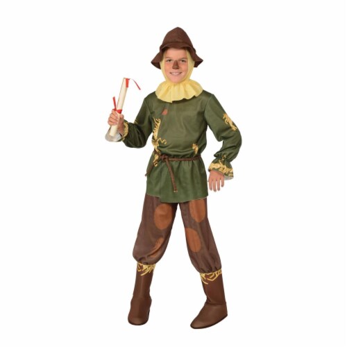 Rubies Costume Co 7659 The Wizard of Oz Scarecrow Child Costume Size Medium- Boys 8-10 Perspective: front