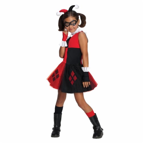 Rubies 274195 Harley Quinn Child Tutu Dress - Large Perspective: front