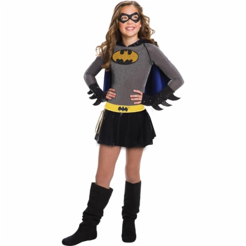 Rubie's Costume Boys DC Comics Batgirl Dress Costume, Large, Multicolor Perspective: front