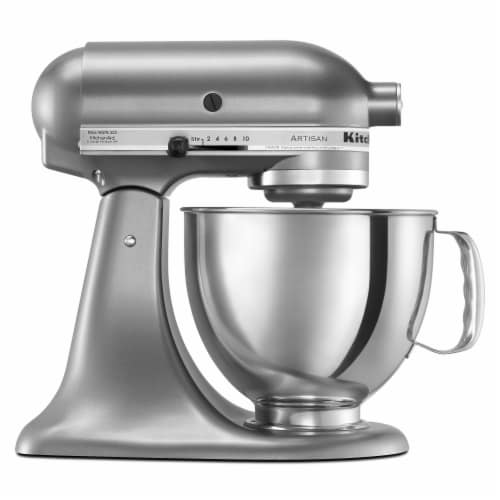 slump Beundringsværdig kulstof KitchenAid KSM150PS Artisan Tilt-Head Stand Mixer - Contour Silver, 1 ct -  Kroger