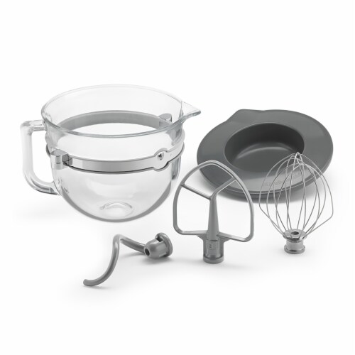 KitchenAid Glass Bowl Accessory Bundle Perspective: front