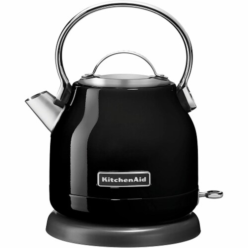 KitchenAid Electric Kettle - Onxy Black Perspective: front