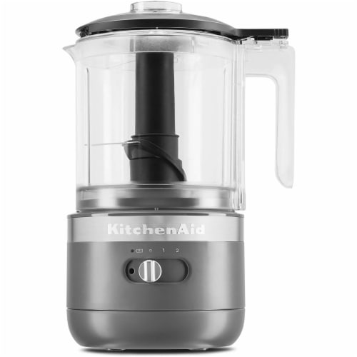 KitchenAid Cordless Food Chopper - Charcoal Gray Perspective: front