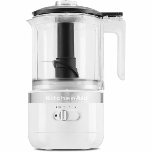 KitchenAid Cordless Food Chopper - White Perspective: front