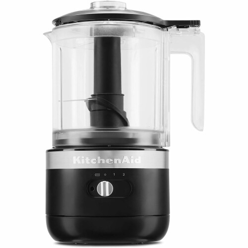 KitchenAid Cordless Food Chopper - Matte Black Perspective: front