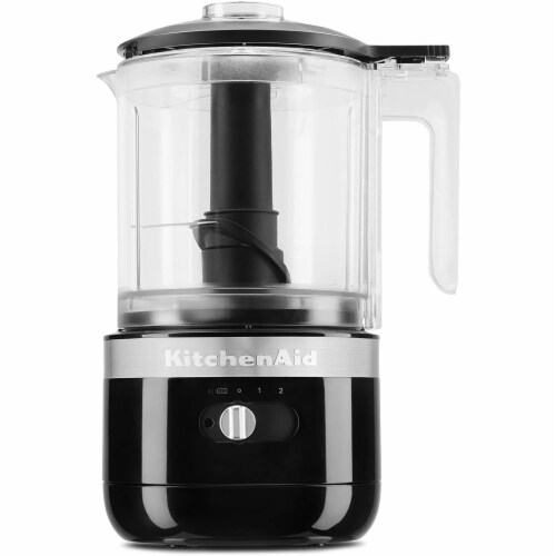 KitchenAid Cordless Food Chopper - Onyx Black Perspective: front