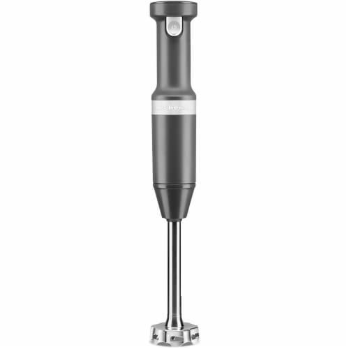 KitchenAid Cordless Variable Speed Hand Blender - Charcoal Perspective: front