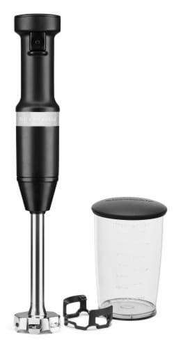 KitchenAid Variable Speed Corded Hand Blender - Matte Black, 1 ct - Fred  Meyer