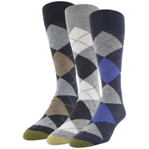 Gold Toe Crew Socks Perspective: front