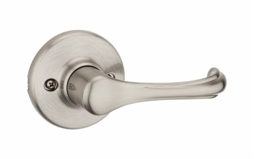 Kwikset Dorian Satin Nickel Dummy Lever Right Handed Kwikset Dorian Satin Nickel Dummy Lever Right Handed