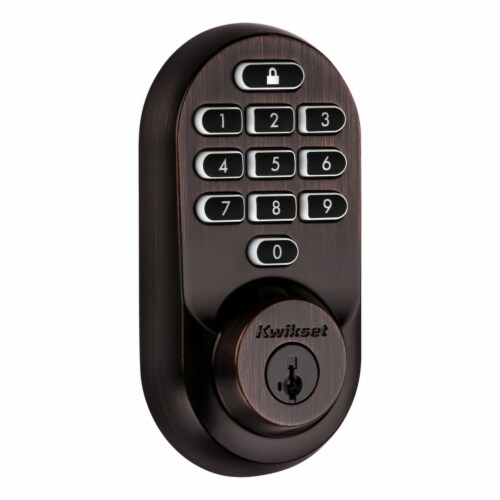 Kwikset Halo Bronze Metal Wifi Deadbolt Total Qty 1, Count
