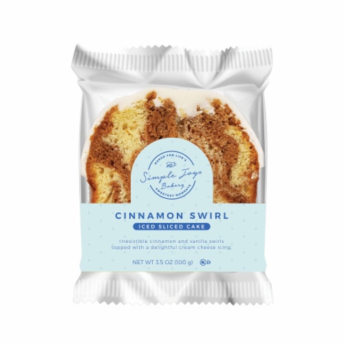 Simple Joys Bakery Sliced Iced Cinnamon Swirl Cake, 3.5 oz Pick ‘n Save