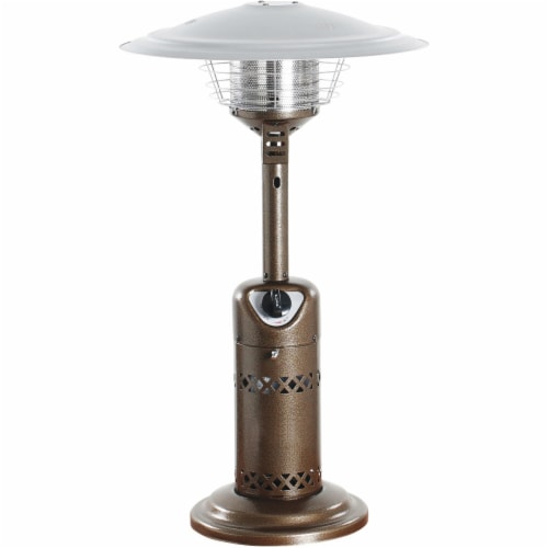 10,000 BTU Bronze Stainless Steel Tabletop Patio Heater SRPT03 Perspective: front