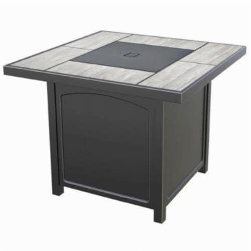 Shinerich 270086 Four Seasons 32 in. Square Gas Fire Pit Perspective: front