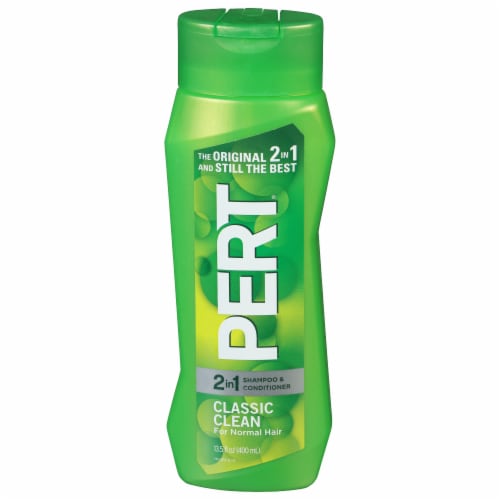 Pert® Classic Clean 2 in 1 Shampoo & Conditioner Perspective: front