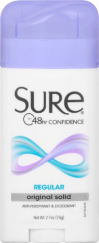 Sure Regular Scent Original Solid Deodorant Perspective: front