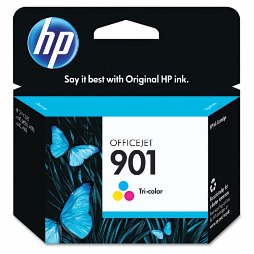 HP 901 Original Ink Cartridge - Tri-Color Perspective: front
