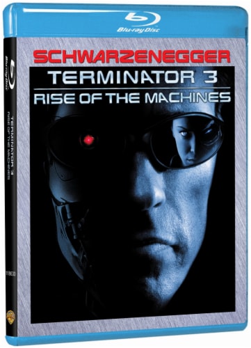 Terminator 3 Rise of the Machines Blu-Ray DVD Perspective: front