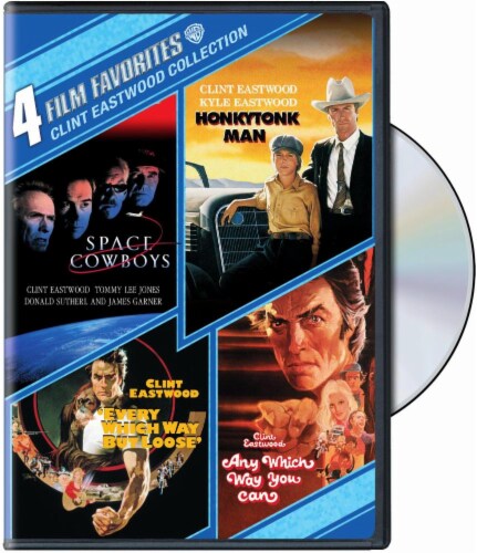 Clint Eastwood 4-Film Collection DVD Perspective: front