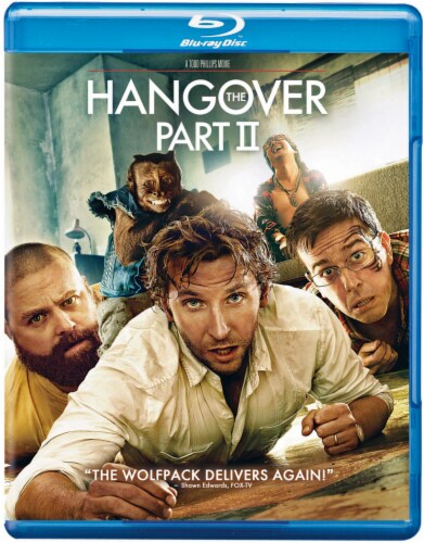 Hangover Part 2 Blu-Ray DVD Perspective: front
