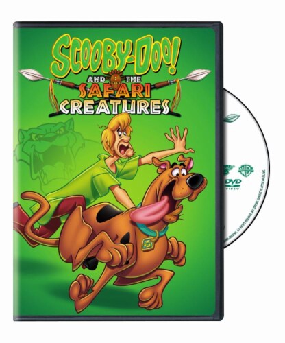 Scooby-Doo! and the Safari Creatures (2012 - DVD) Perspective: front