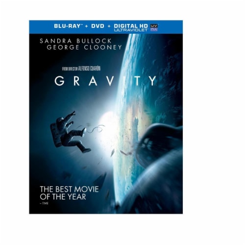 Gravity Blu-Ray DVD Perspective: front