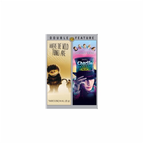 Where The Wild Things Are and Charlie and The Chocolate Factory Double Feature (DVD) Perspective: front