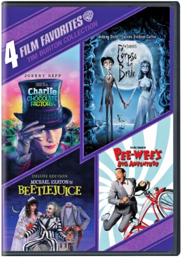 Tim Burton 4-Film DVD Collection Perspective: front