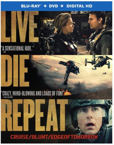 Edge of Tomorrow (2014 - Blu-ray/DVD/Digital HD UltraViolet™) Perspective: front