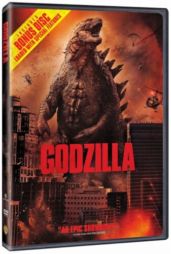 Godzilla (2014 - DVD/UltraViolet - Special Edition) Perspective: front