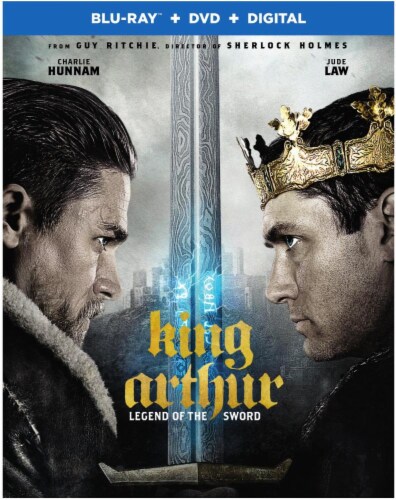 King Arthur: Legend Of The Sword (2017 - Blu-ray/DVD/Digital Copy) Perspective: front