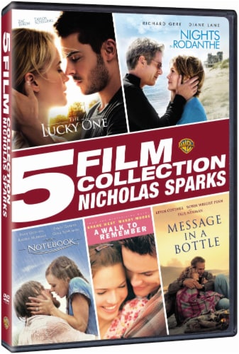5 Film Collection: Nicholas Sparks (2016 - DVD) Perspective: front