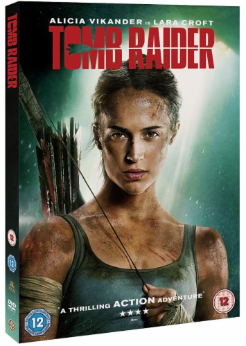 Tomb Raider (2018 - DVD) Perspective: front