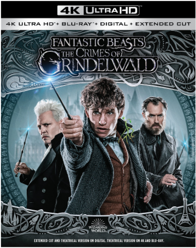 Fantastic Beasts: The Crimes of Grindelwald (2018 - 4K Ultra HD/Blu-Ray/Digital Code) Perspective: front