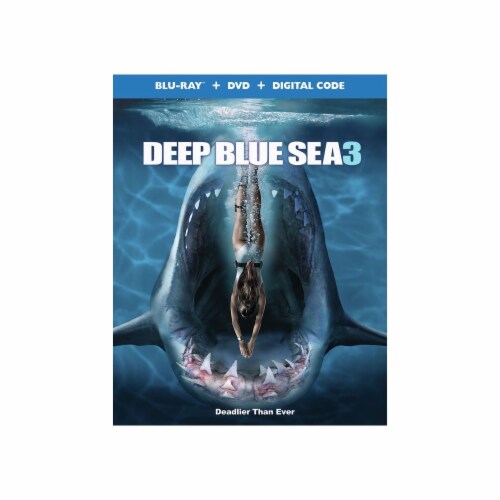 Deep Blue Sea 3 (Blu-Ray + DVD + Digit Copy) Perspective: front