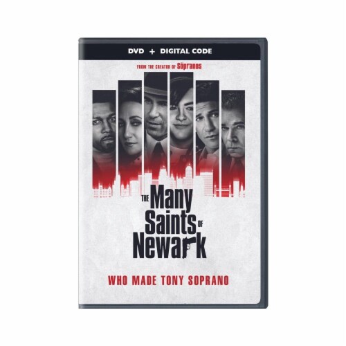 The Mant Saints of Newark Who Made Tony Soprano Dvd with Digital Code Perspective: front